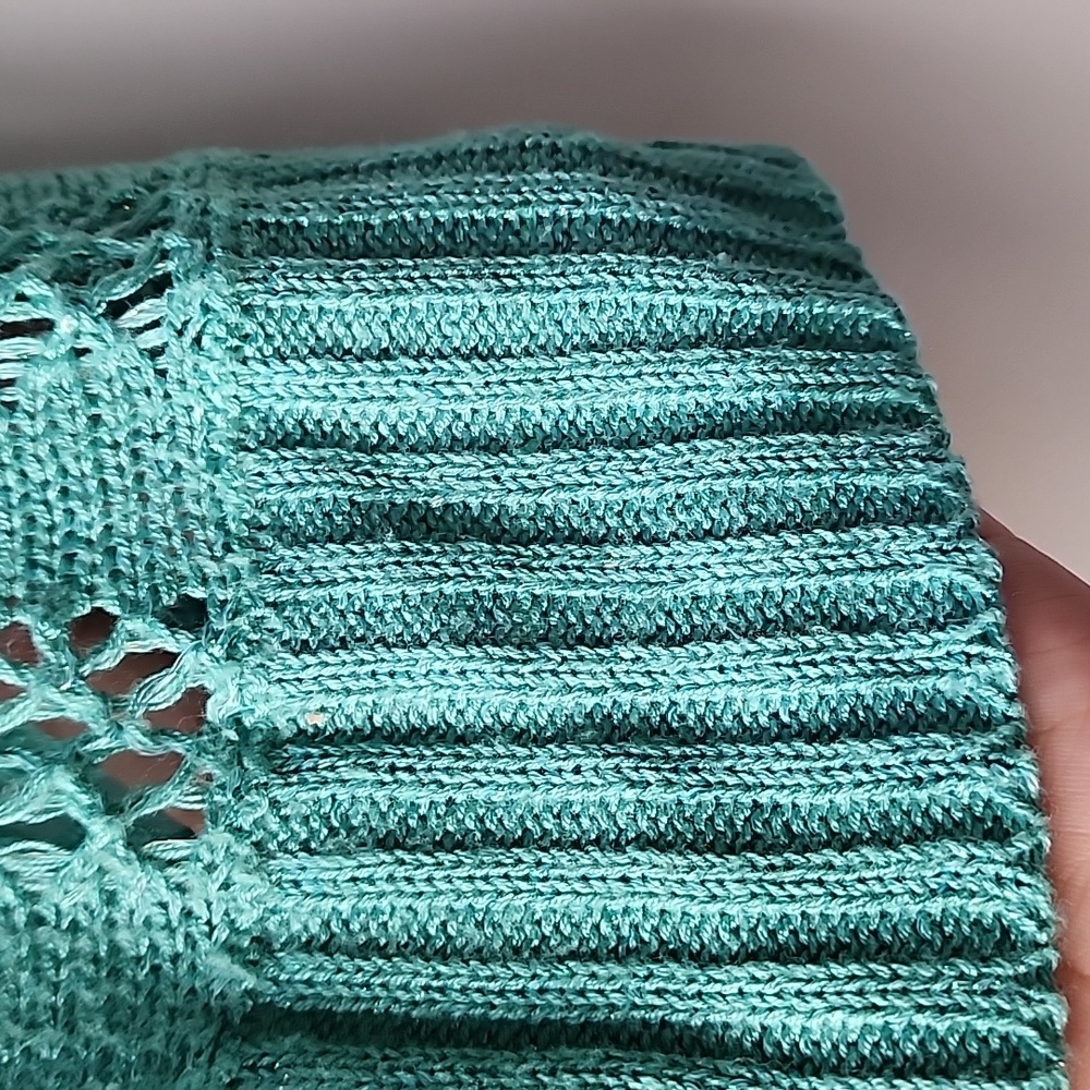 Vintage Marciano Boat Neck Pointelle Knit Tank Top - Picture 3 of 8